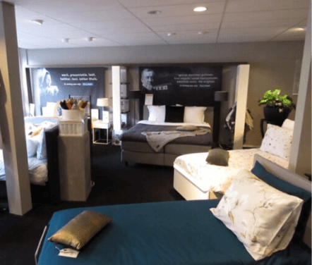 Showroom Jan Buis Wonen en Slapen Baarn