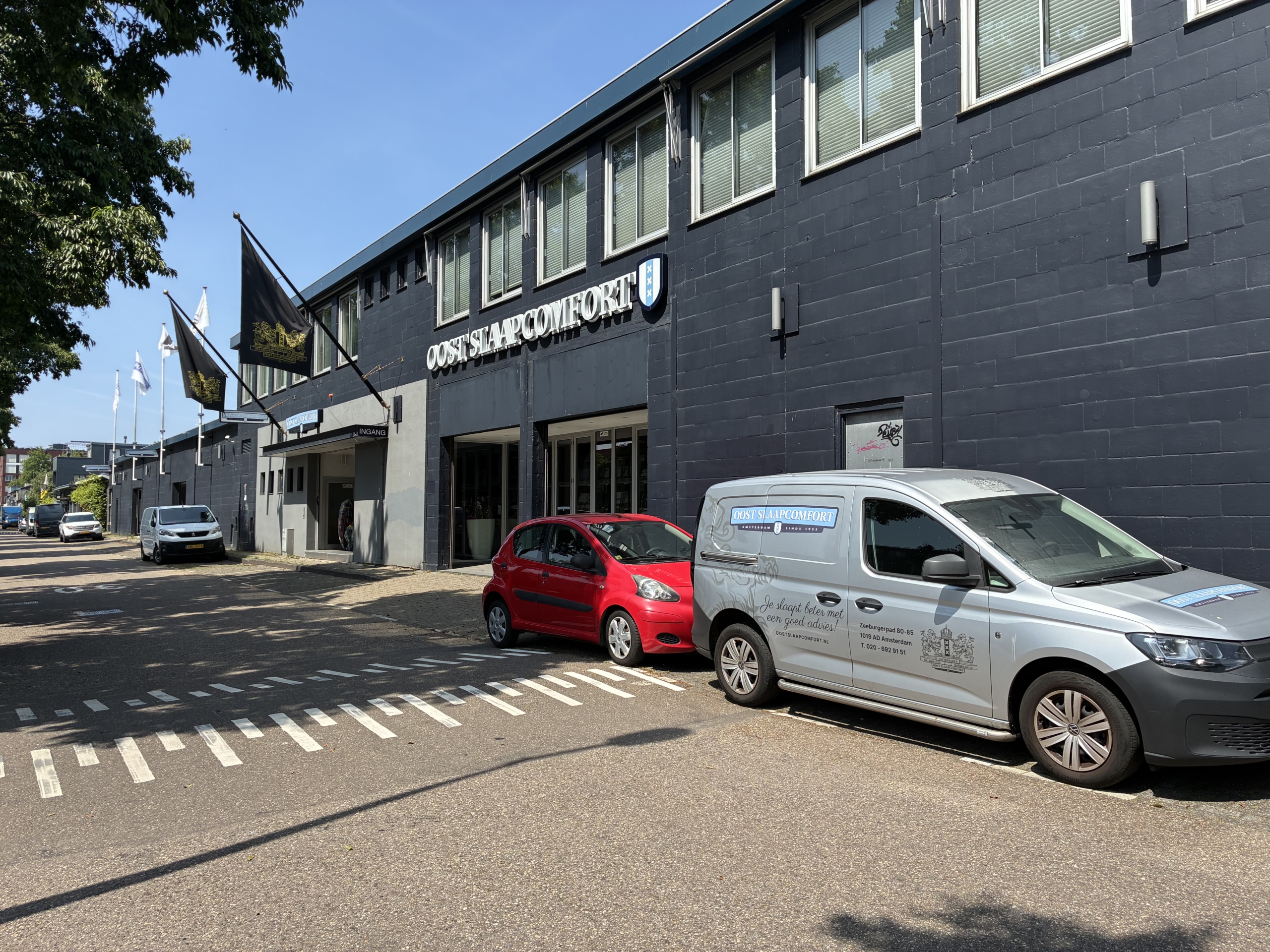 Pand OOST Slaapcomfort Sinds 1935 Amsterdam