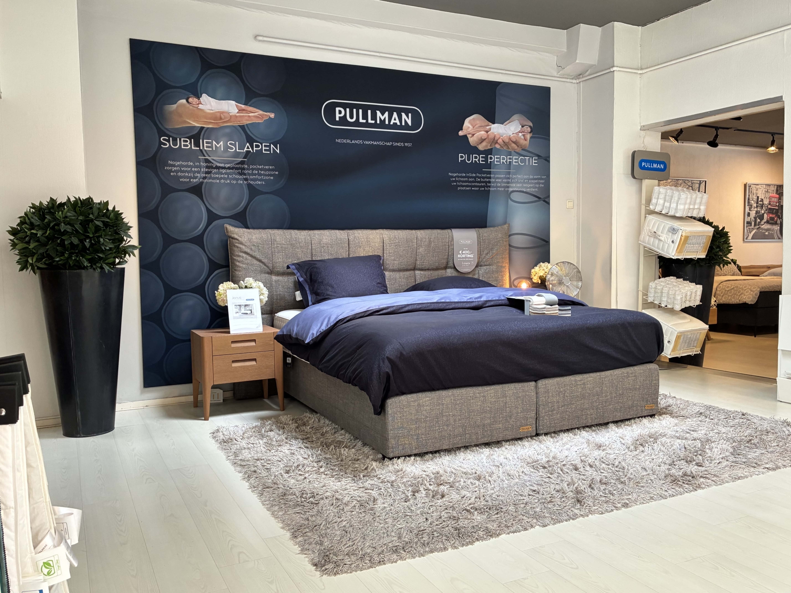 Showroom Janus Lekker Slapen Amsterdam