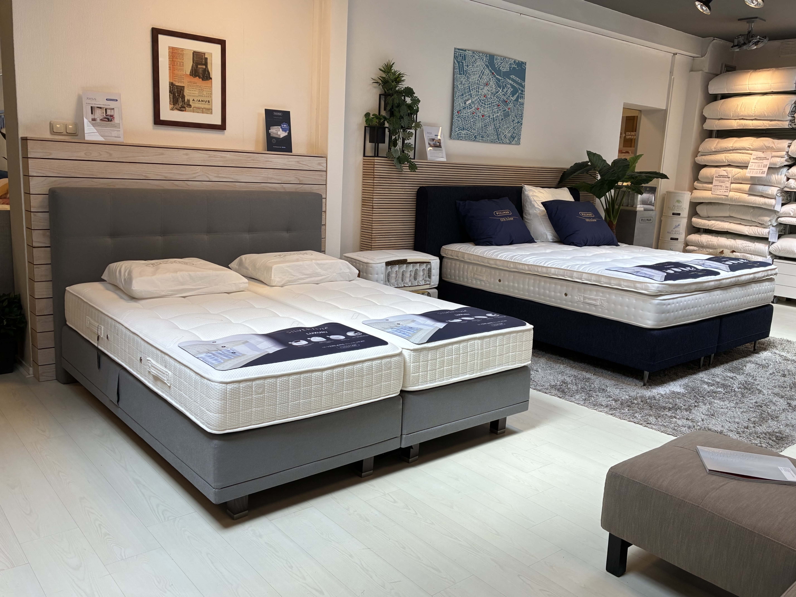Showroom Janus Lekker Slapen Amsterdam