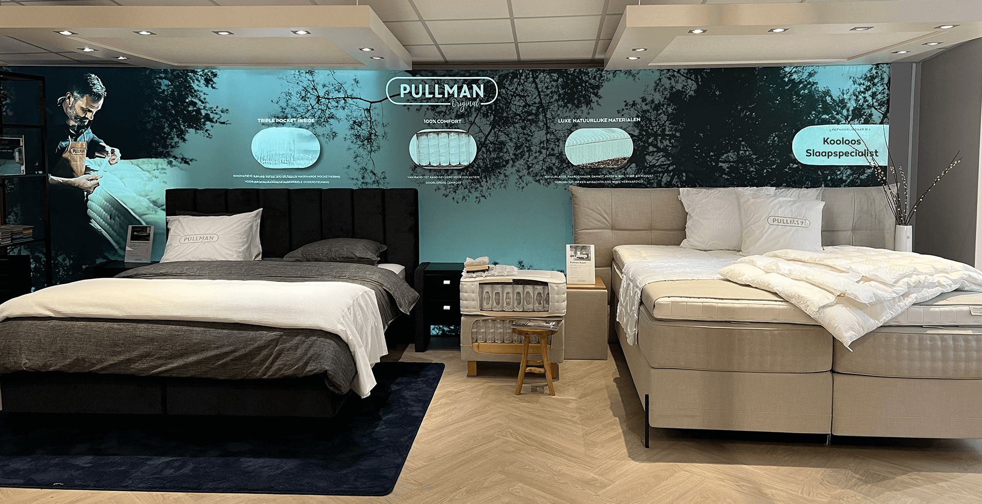 Kooloos Slaapspecialist Voorthuizen showroom
