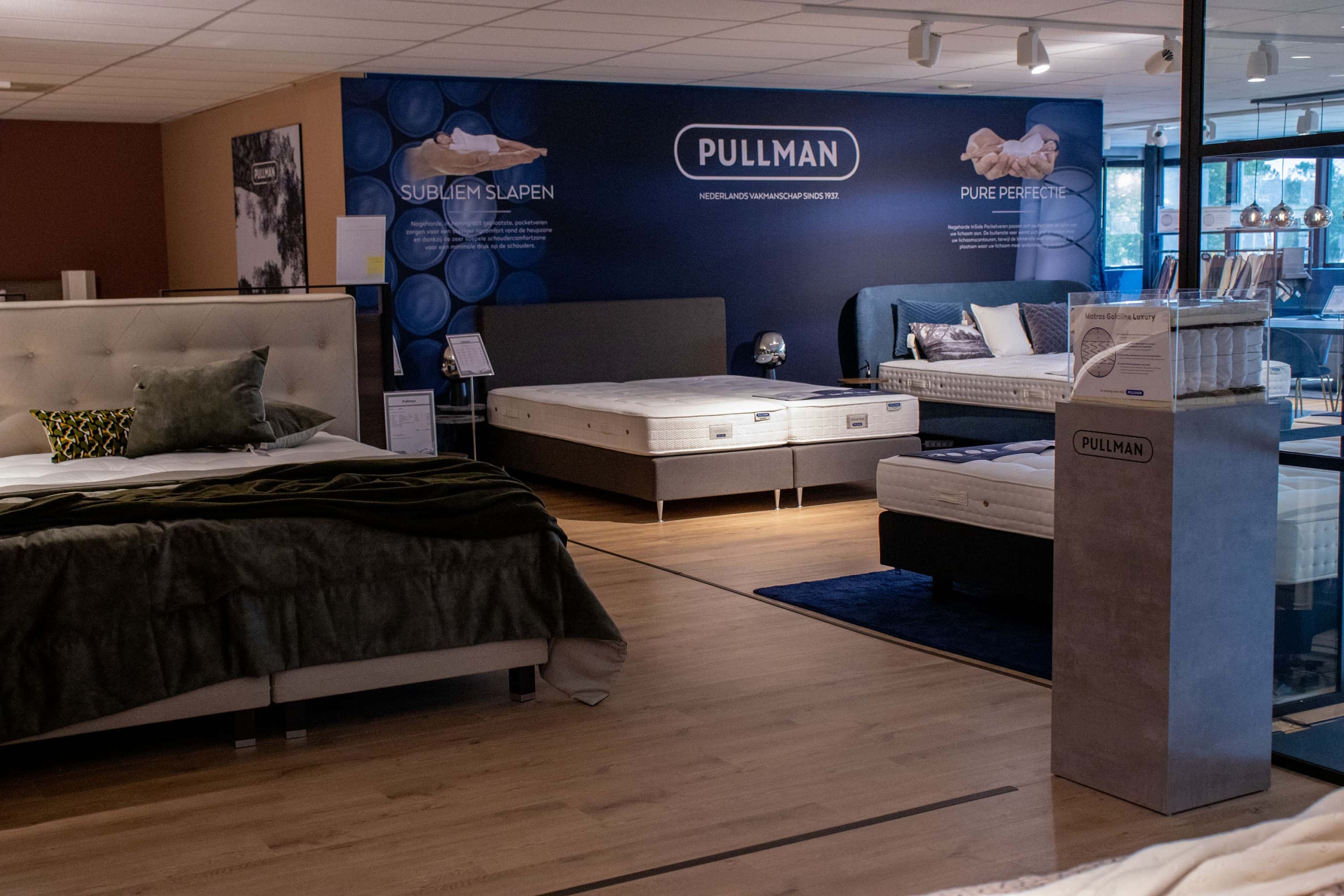 Showroom Slaapboulevard Kwakernaat Heinenoord