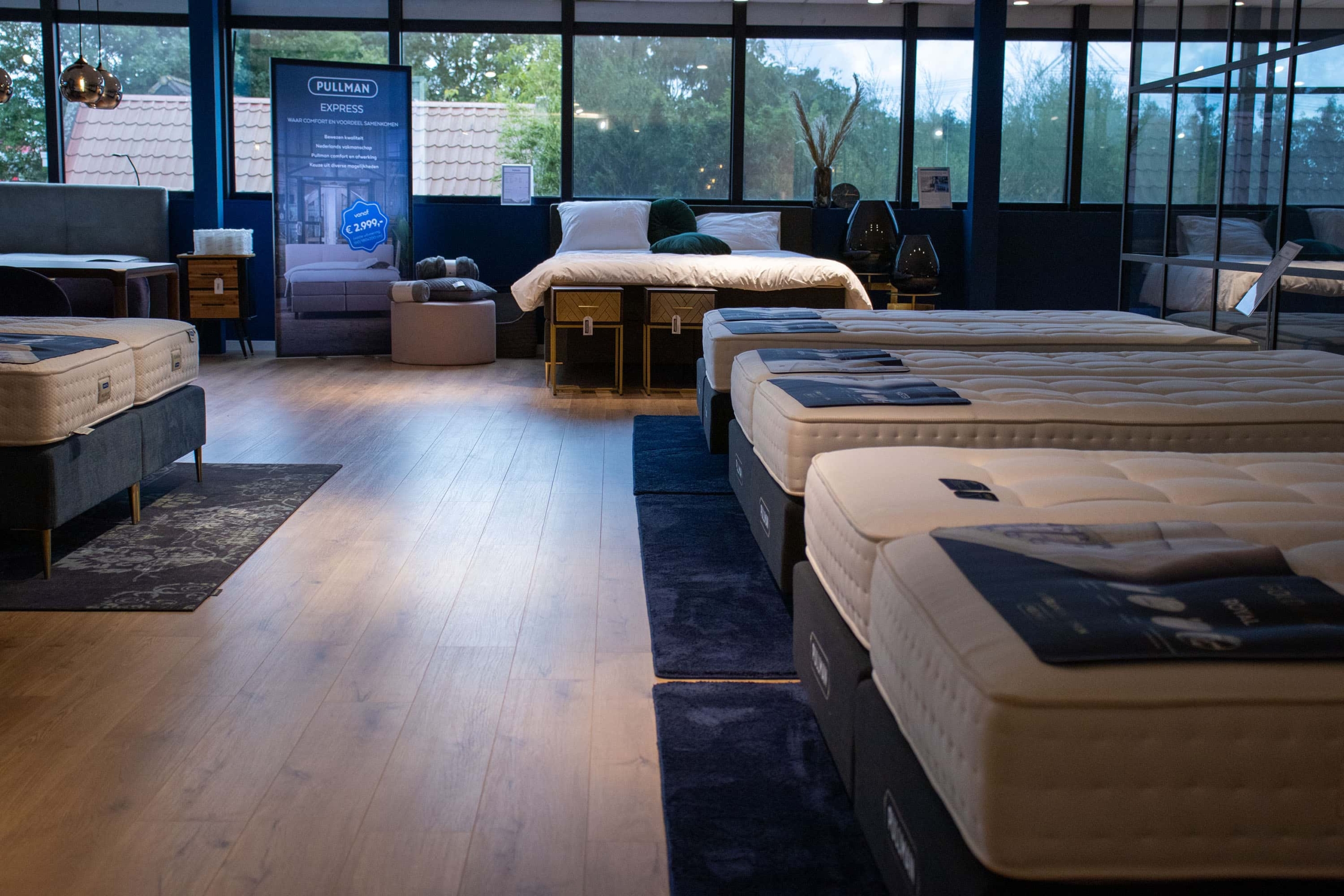 Showroom Slaapboulevard Kwakernaat Heinenoord