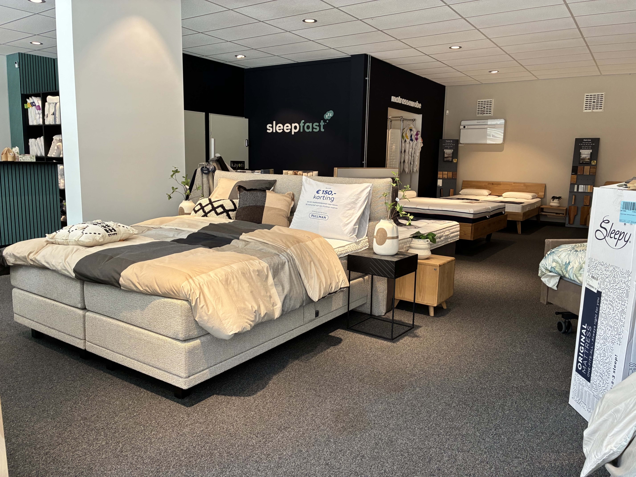 Showroom Sleepfast Amsterdam