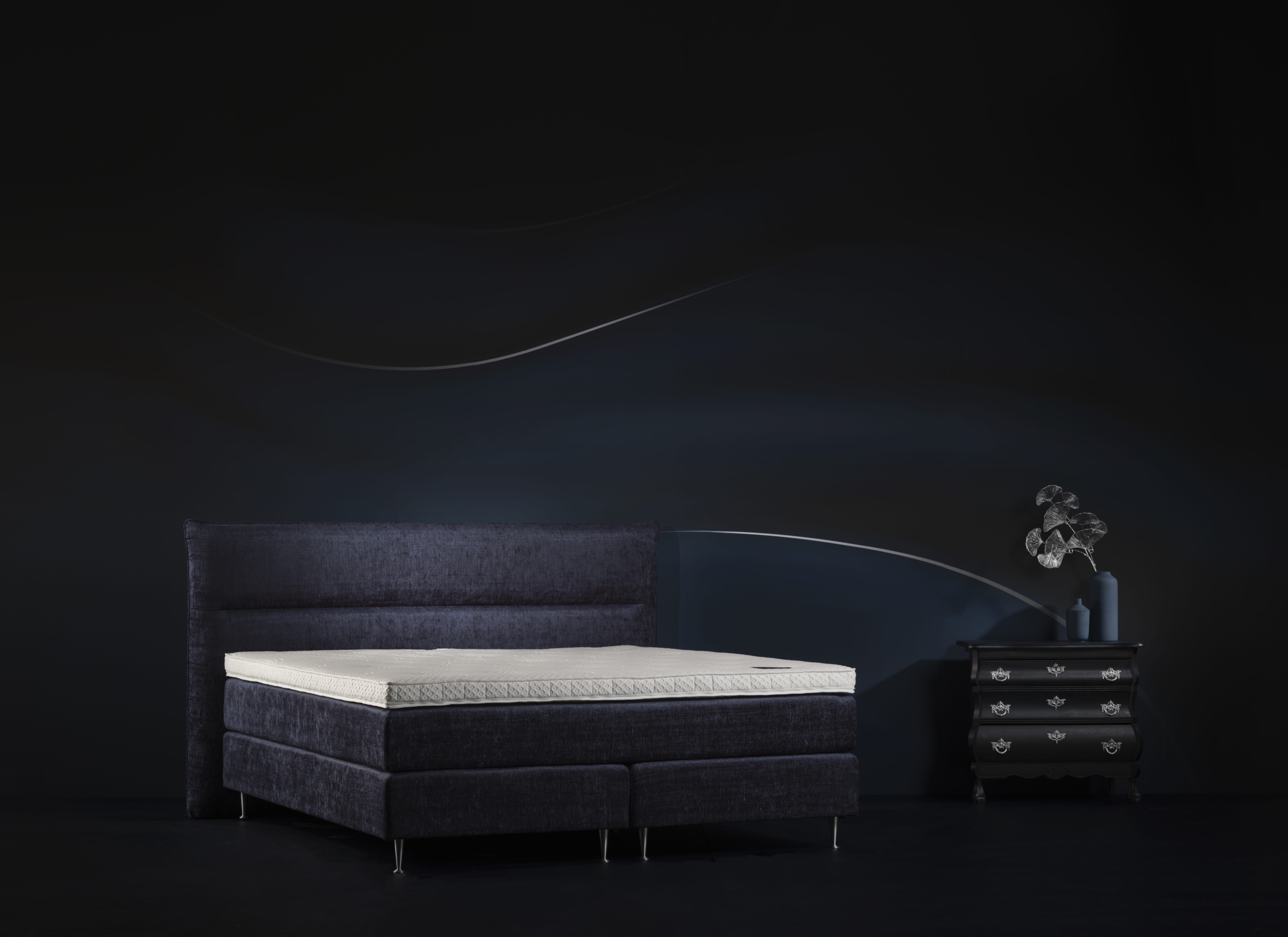 Pullman Silverline boxspring en topdekmatras